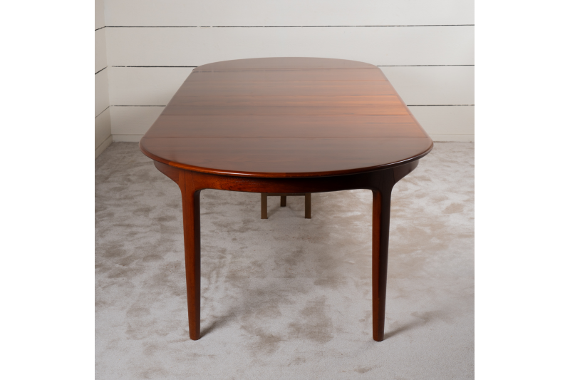 Very large Scandinavian teak table 1960