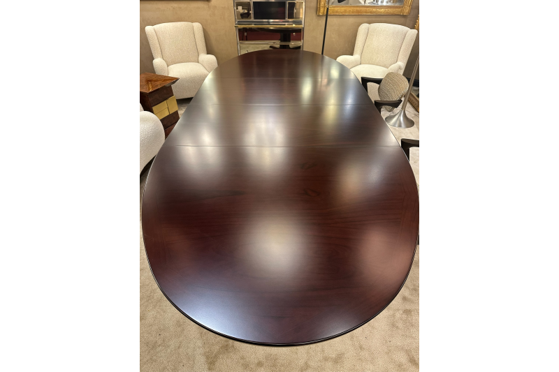 1960 Large Scandinavian oval rosewood table