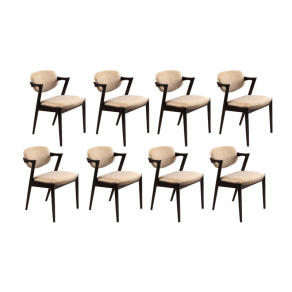 Ensemble de 8 chaises scandinaves «...